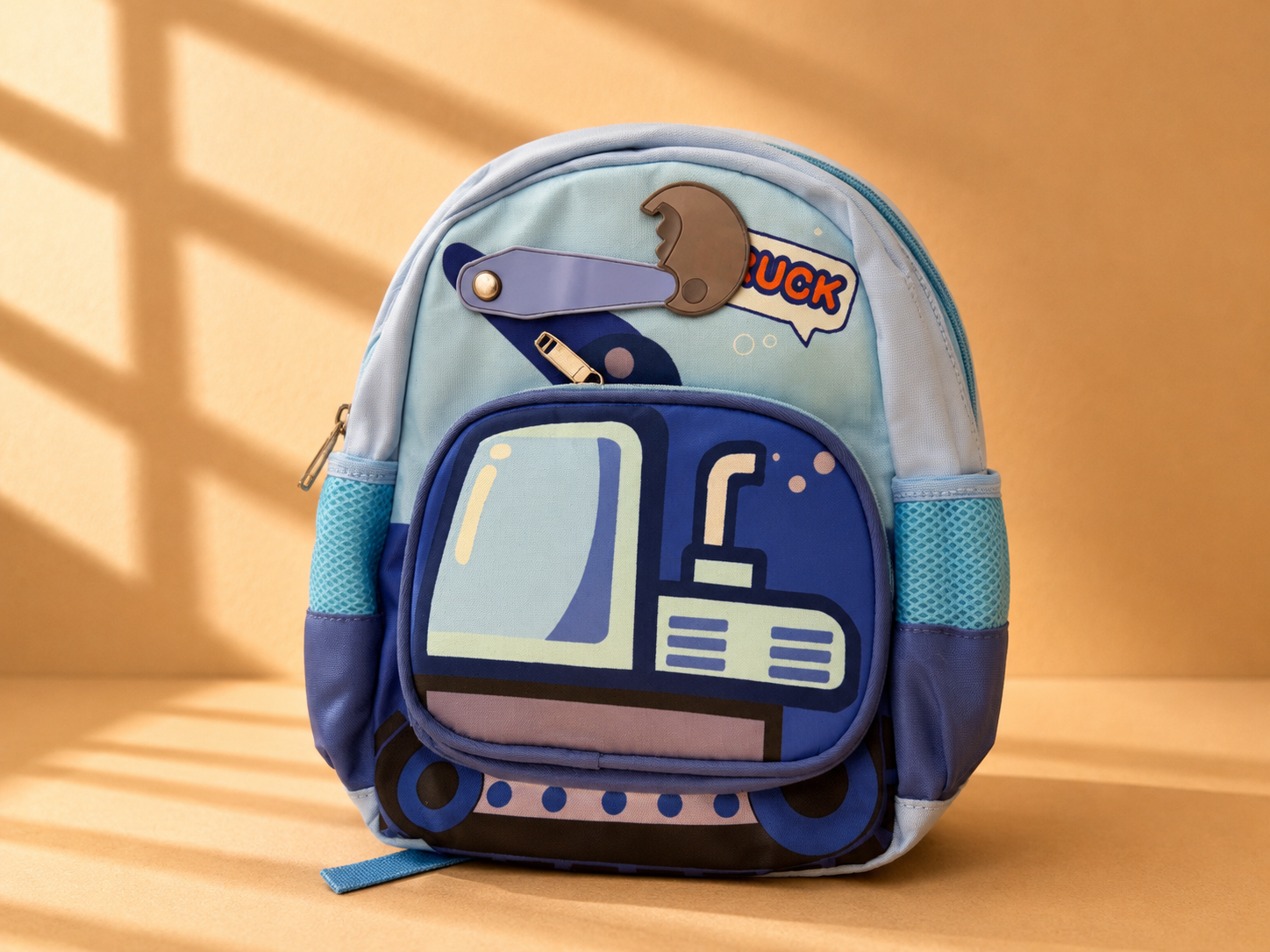 Truck Kids Backpack – 3D Construction Truck School Bag for Boys