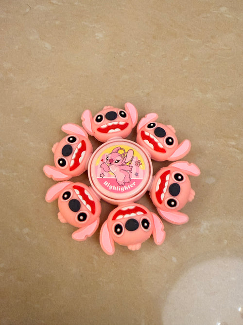 Disney Angel Highlighter Spinner – Pink Angel character heads with Angel center label